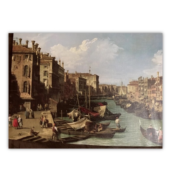 Canal Near Rialto Bridge, Venice Canaletto Repro,The Plains Of Heaven,Two Prints - Picture 8 of 10